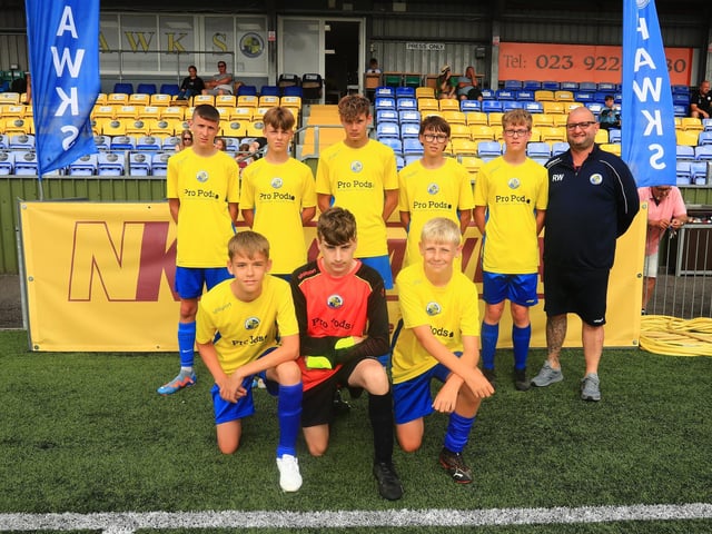 Hawks Community Youth U14s at the Havant and Waterlooville Summer Tournament. Picture: Dave Haines