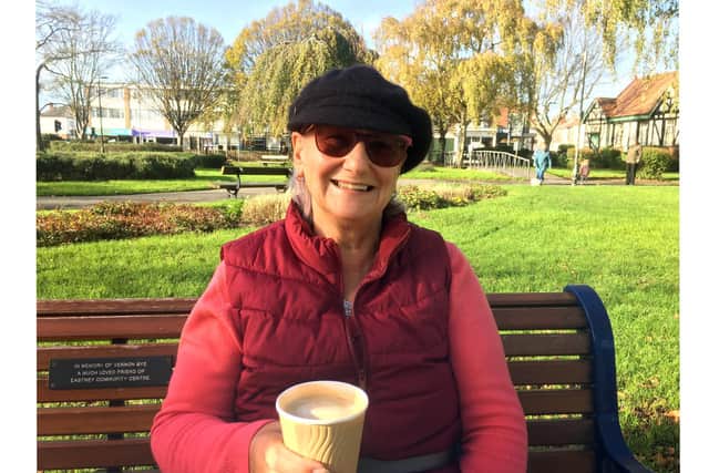 Residents react to plans for a new swimming pool and sports facility at Bransbury Park.

Pictured: Judy Yoxall, 68, from Eastney.