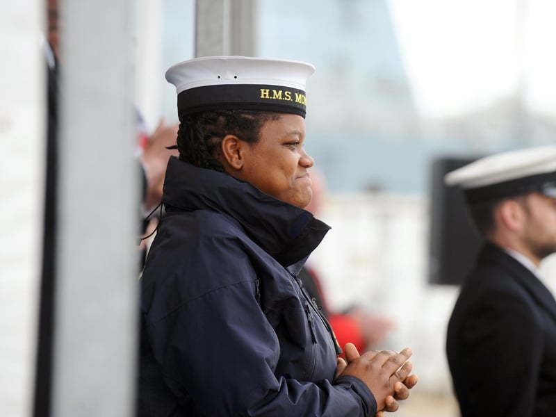 The decommissioning ceremony (170423-6593)
