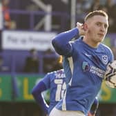 Ronan Curtis has lifted the lid on his controversial celebration in the dramatic draw with Fleetwood, yesterday.   Picture: Jason Brown