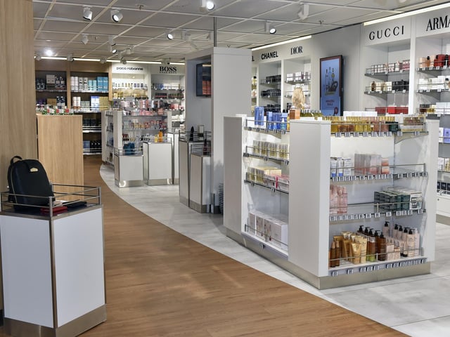 The boutique shop.