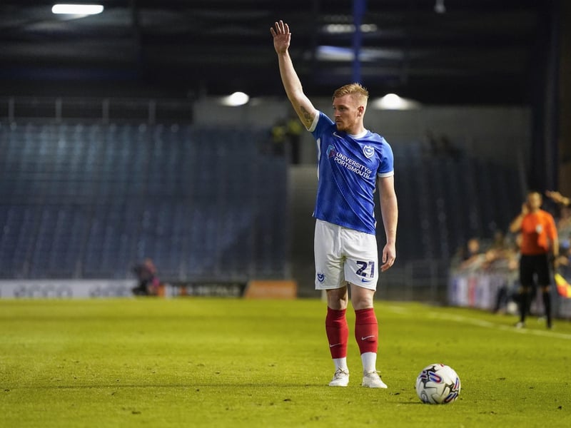 Similar to Conor Shaughnessy, a summer signing which little was expected from having arrived on loan from Exeter, but another proving many people wrong. Defensively he is noticeably improving, yet it's his crossing which is comfortably Sparkes' biggest asset, particularly from dead-ball situations., with free-kicks and corners. Has thrived in Connor Ogilvie's injury absence to the extent that Pompey's Mr Reliable may struggle to find a way back in. Getting better and better.
(16 games, 0 goals)