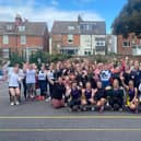 The teams who competed in the Netball in the Community end of season tournament