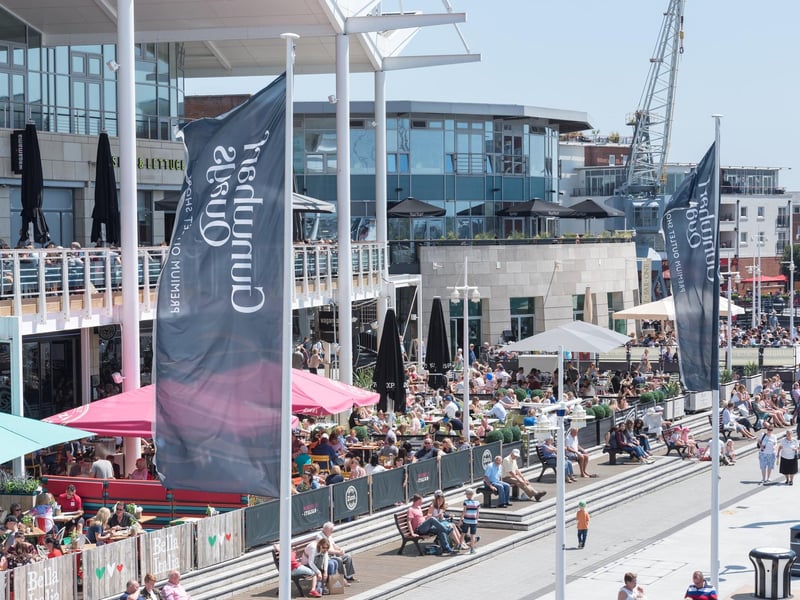 Eden, a nightclub in Gunwharf Quays, was given a rating of four by the authority on February 28.