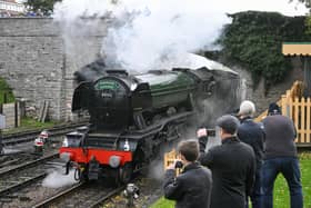 Here is the schedule for The Flying Scotsman centenary tour. Picture: Finnbarr Webster/Getty Images.