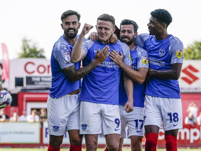 Two of Pompey’s promotion-achieving stars have been nominated for the PFA Player of the Year for League One