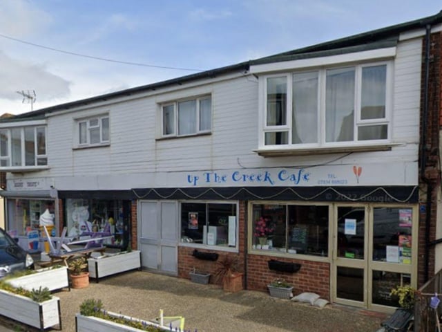 Rated 5: Up the Creek Cafe at 28 Creek Road, Hayling Island; rated on May 21