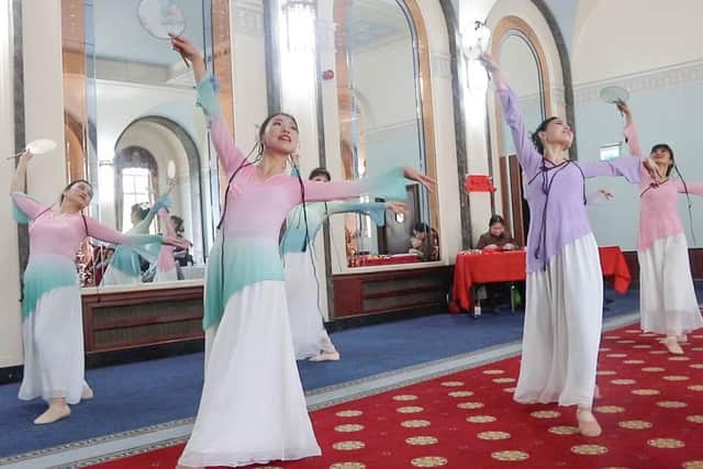Portsmouth Chinese Association Dancers at the Portsmouth Guildhall
Picture: Habibur Rahman