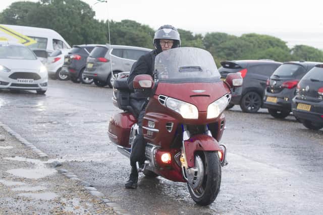 Trevor Hutcheson on Portsdown Hill, Portsmouth 
Picture: Habibur Rahman