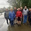 Locks Heath residents after refusal of the controversial application to build 69 homes. Image: Cllr Joanne Burton