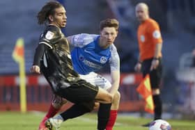 Pompey expect Denver Hume to leave during this summer's transfer window. Picture: Jason Brown/ProSportsImages