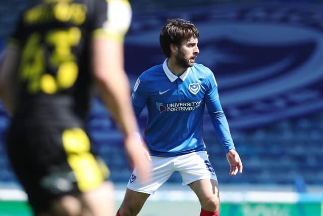 Pompey midifielder Ben Close