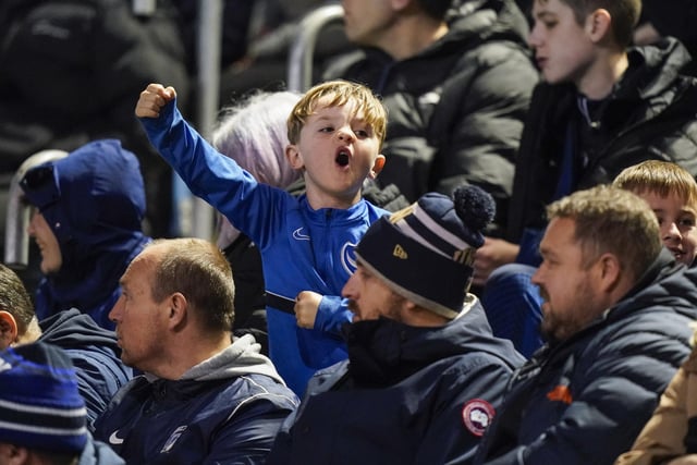 CEO Andy Cullen praised the Fratton faithful for their support this season in his programme notes