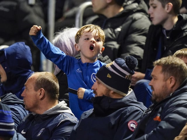 CEO Andy Cullen praised the Fratton faithful for their support this season in his programme notes