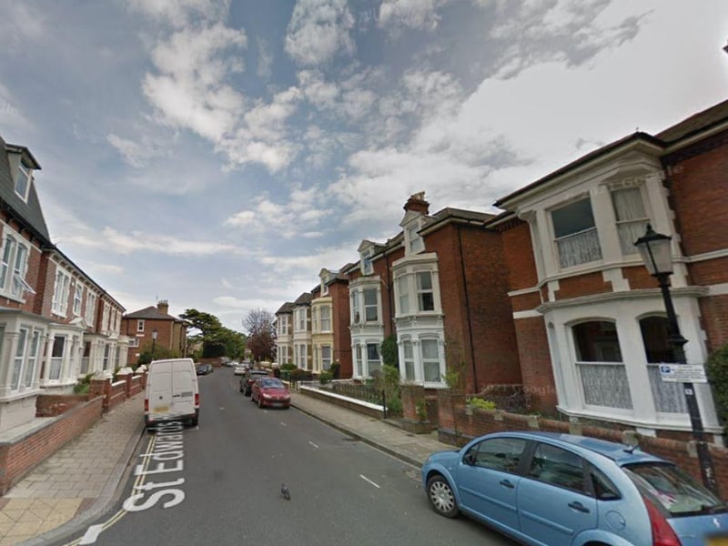 The average property price in St Edwards Road is £743,333.