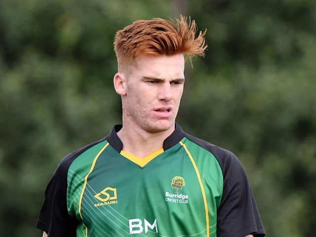 Oliver Southon took six league wickets for the first time as Fareham & Crofton triumphed in the Hampshire League.
Picture: Neil Marshall