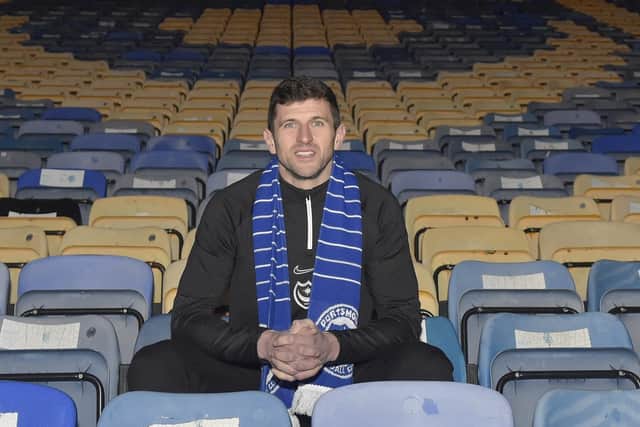 New Pompey head coach John Mousinho.
Picture: Sarah Standing (200123-8615)