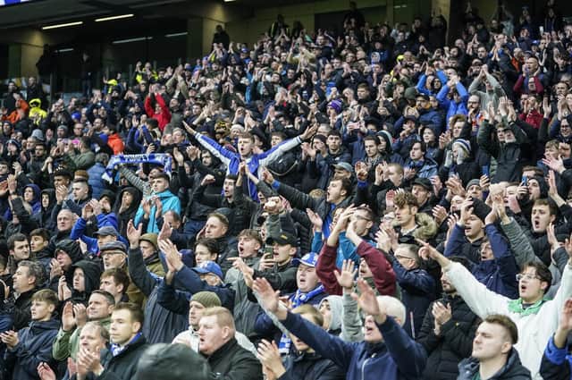 18 photos that capture Pompey's travelling support against Spurs.