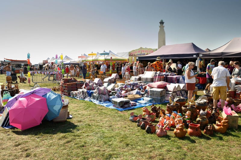 Pictured is: One of the many stalls at the event.

Picture: Keith Woodland