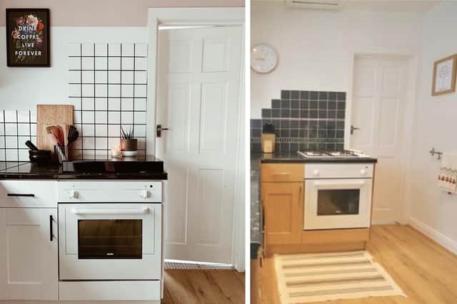 Hayley Derry from Southsea has transformed her kitchen for less than £100 in a DIY isolation project and has been sharing her updates on Instagram @southsea.abode