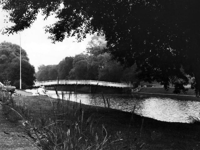Hilsea Lido in May 1983