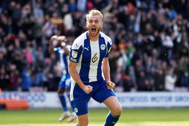 Former Pompey defender Jack Whatmough won the League One title with Wigan this season. Picture: Lewis Storey/Getty