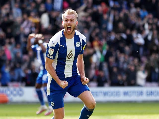 Former Pompey defender Jack Whatmough won the League One title with Wigan this season. Picture: Lewis Storey/Getty