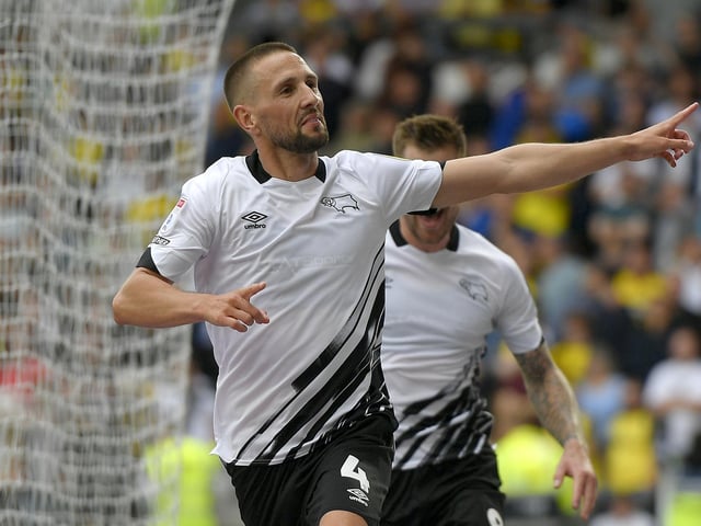 The former Republic of Ireland intentional was playing Premier League football under two years ago before making the drop to League One. Hourihane arrived at Pride Park in July, where he signed a two-year deal with the Rams. The midfielder has since scored one goal in seven outings following his free move from Sheffield United.