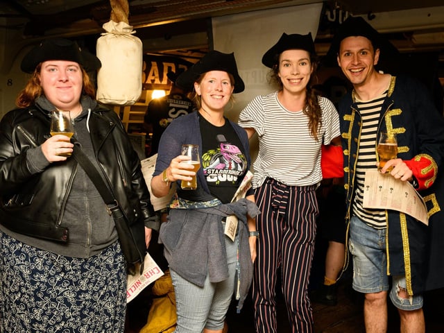 Pictured: A group of happy ticket holders
Picture: Keith Woodland (170721-53)