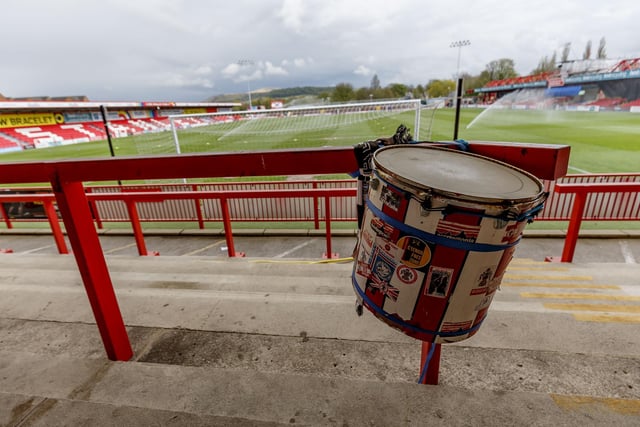 In total, three Accrington Stanley supporters are banned from football - zero fans were issued new banning orders last season.