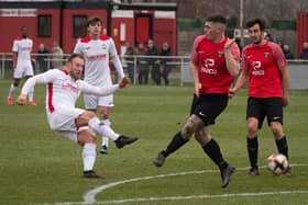 Connor Duffin, left, has left Horndean to sign for AFC Portchester. Picture: Keith Woodland