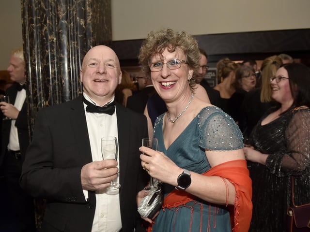 It was a fantastic atmosphere as businesses across a number of industries and sectors celebrated each other's success. Picture: Sarah Standing (270325-1133)