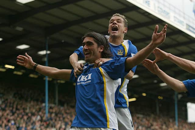 Pompey hero Pedro Mendes is returning to Fratton Park on Saturday. Picture: Steve Wake