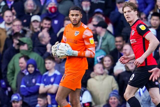 Gavin Bazunu admits Pompey aren't focusing on the table as play-off possibility shrinks.