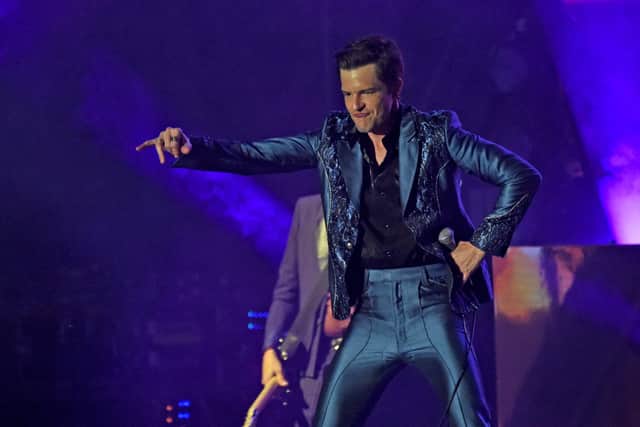 OLD HAT: Brandon Flowers of The Killers. Picture: Getty