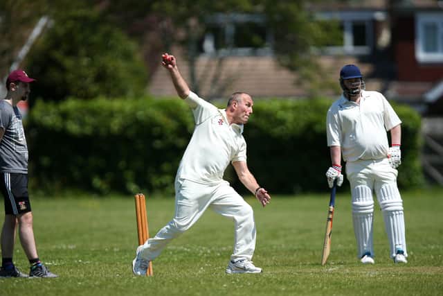 Brian Marsh took 2-2 of eight overs as Denmead routed Fareham & Crofton 4ths. Picture: Chris Moorhouse