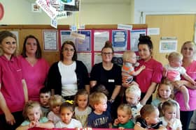 Tops Day Nursery at Queen Aleandra Hospital in Cosham. Tops Day Nurseries have vowed to remain open for key worker children during coronavirus pandemic.