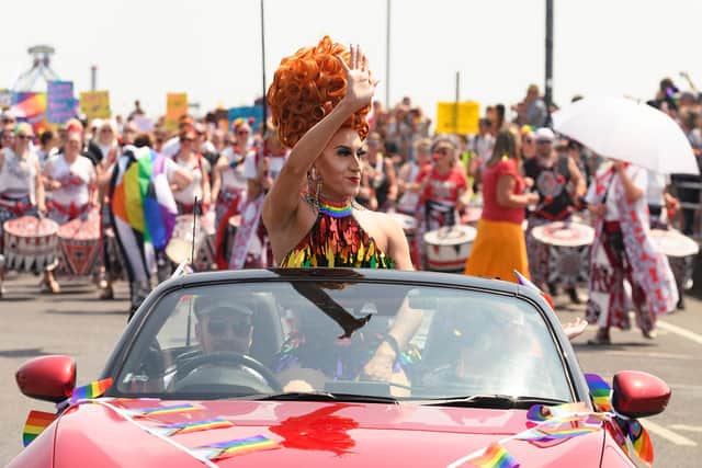 Cherry Liquor at Portsmouth Pride 2023
Picture: Keith Woodland (100621-44)