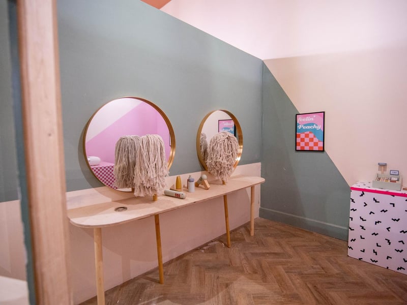 Pictured: One of the many rooms designed for small children
Picture: Habibur Rahman