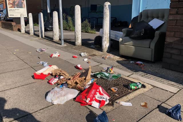 North End residents are fed up with persistent fly-tipping on the site of a former supermarket.