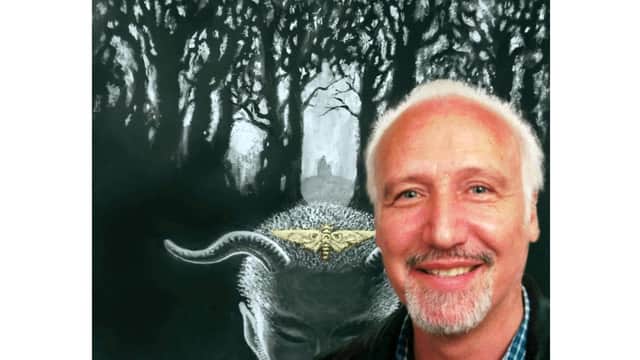 Ron Weighell and Book Cover illustration