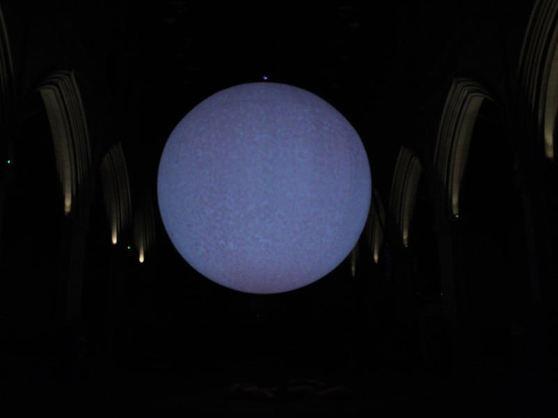 St Mary's Church Sun Installation.