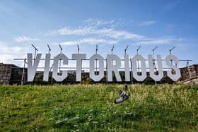 Development of Victorious festival underway in Southsea on 11 August 2021.     Picture: Habibur Rahman