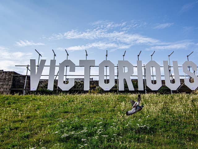 Development of Victorious festival underway in Southsea on 11 August 2021.     Picture: Habibur Rahman
