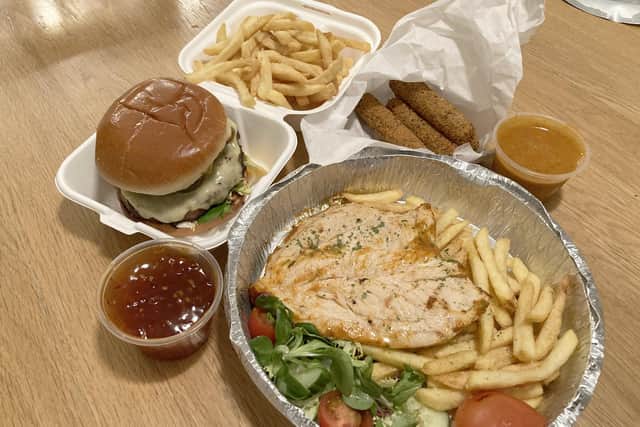 A takeaway from The Wicks Bistro in Knowle.