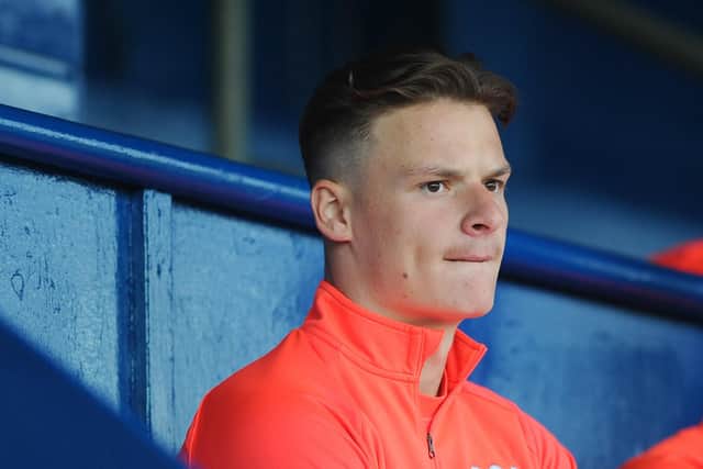 Cameron Pring has added left-back competition to Kenny Jackett's Pompey side. Picture: Sarah Standing (010920-6380)
