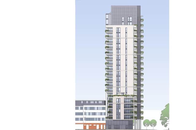 Artist's impressions of how the new homes in Station Street could look. Picture: Portsmouth City Council