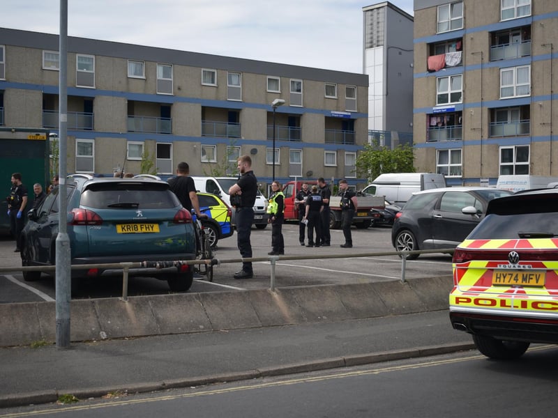 Massive police response to Fratton incident as officer injured and man arrested