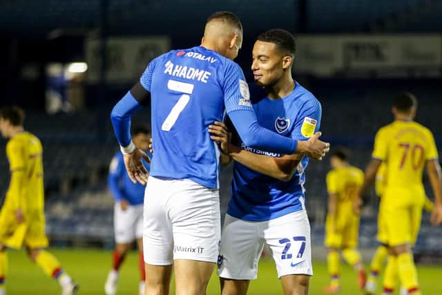 The futures of Miguel Azeez and Gassan Ahadme remain unclear ahead of the January transfer window.   Picture: Robin Jones