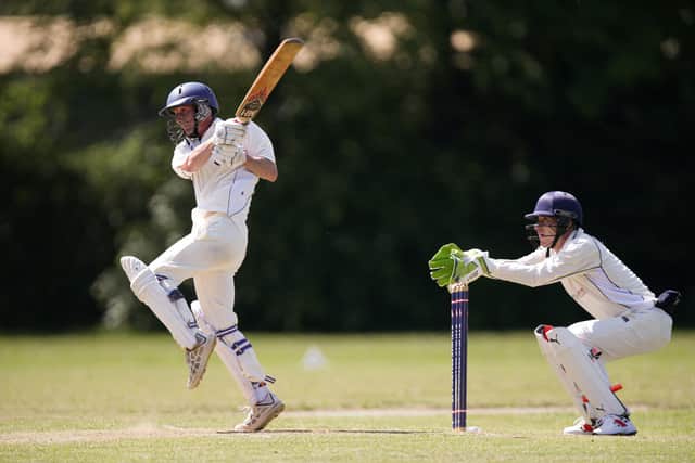 Tom Newman hit a half-century and took five wickets as Railway Triangle pipped Portchester by just one run.
Picture: Chris Moorhouse